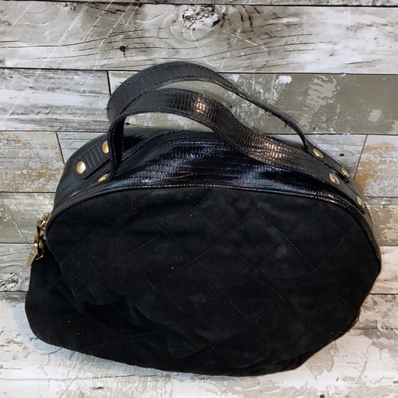 Marine by Fin Ros Black Quilted Handbag - Picture 6 of 9